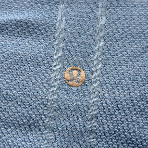 Lululemon Women's Swiftly Tech Long Sleeve Crew - Aqua Smoke Blue - Picture 5 of 7